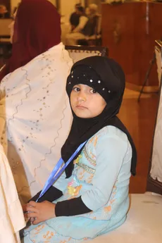 Potrait of a kid from pocf events